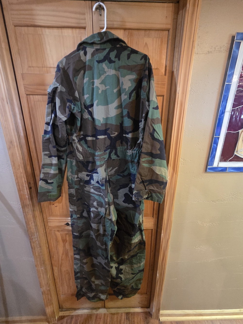 U.S. Army Woodland Camo Coverall Jumpsuit - Picture 7 of 7